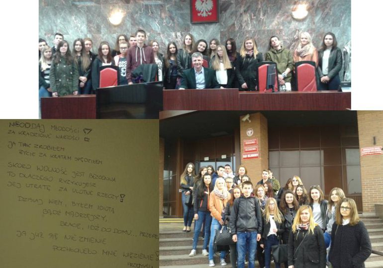 „Prawnicy” z I B LO w Sądzie w Tarnobrzegu