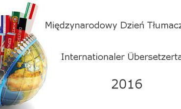 Konkurs platyczno-językowy - Międzynarodowy Dzień Tłumacza