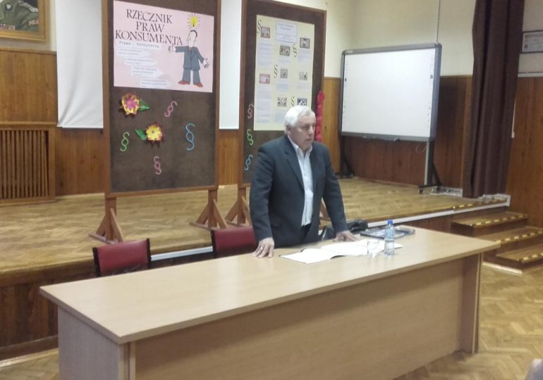Spotkanie z Powiatowym Rzecznikiem Praw Konsumenta
