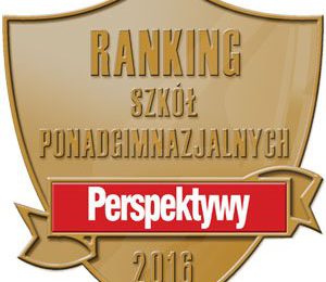 Złota odznaka Perspektyw dla ZSP1 Sikorski !