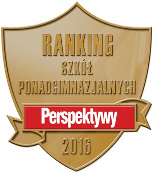 Złota odznaka Perspektyw dla ZSP1 Sikorski !