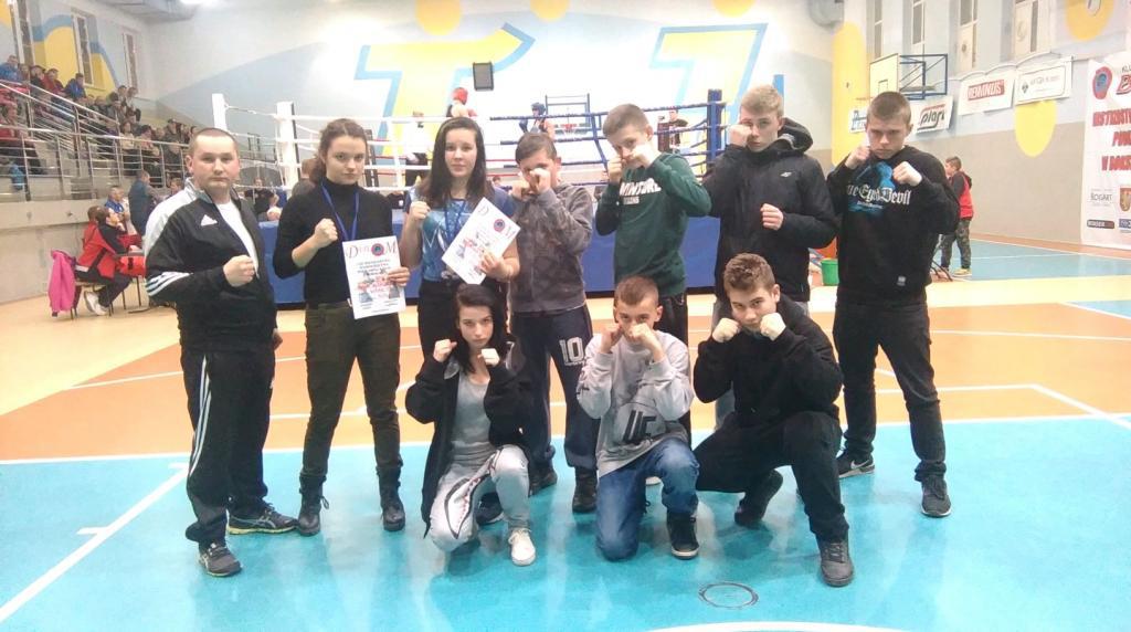 VIII Mistrzostwa Województwa 24-25 lutego 2017 r. Krosno - reprezentacja ZSP 1 Stalowa Wola Ring Sikorski