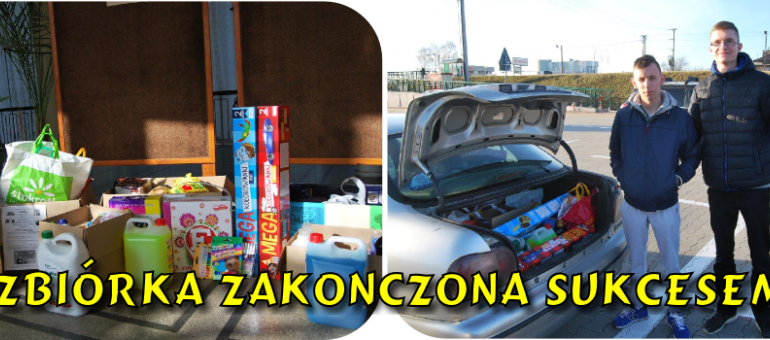Akcja zbiórki darów zakończona