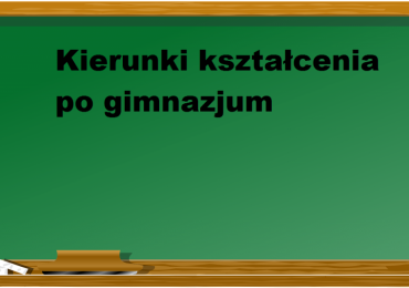 Propozycje kierunków kształcenia dla uczniów po szkołach gimnazjalnych w roku szkolnym 2019/2020