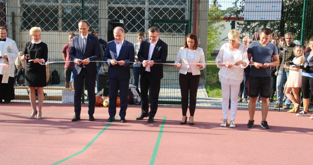 Uroczyste otwarcie boiska wielofunkcyjnego
