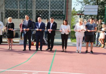 Uroczyste otwarcie boiska wielofunkcyjnego