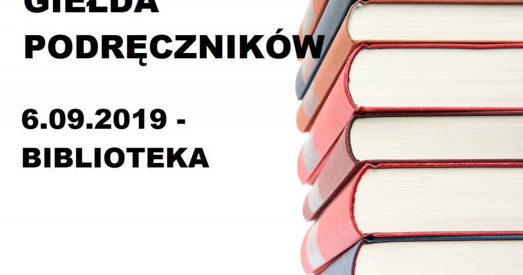 Giełda podręczników 6.09.2019