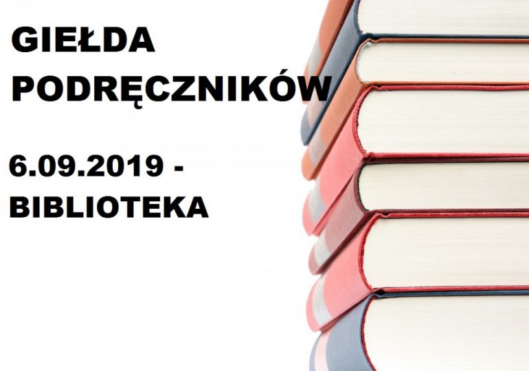 Giełda podręczników 6.09.2019