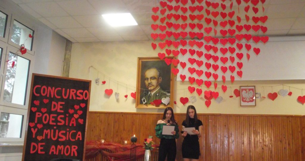 I Szkolny Konkurs: POESÍA Y MÚSICA DE AMOR.