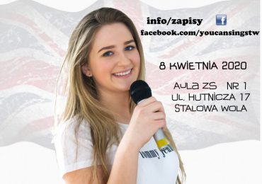 You can sing