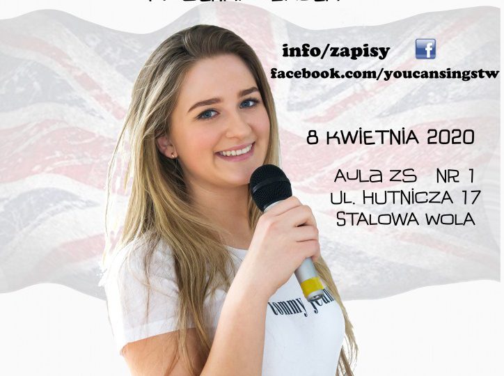 You can sing