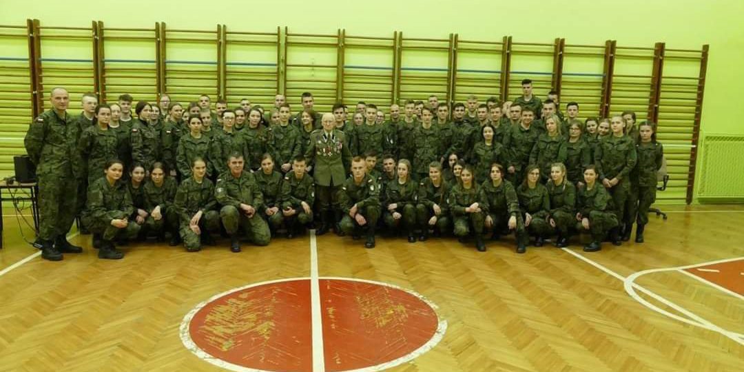 Obóz wojskowy klas pierwszych mundurowych - Nowa Sarzyna 4-7.02.2020