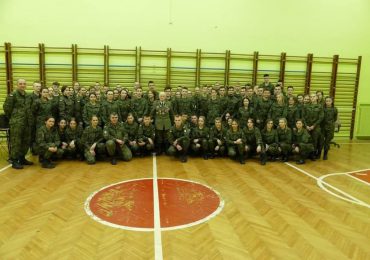 Obóz wojskowy klas pierwszych mundurowych - Nowa Sarzyna 4-7.02.2020