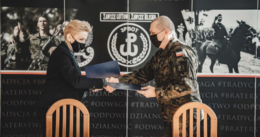 Współpraca z 3. Podkarpacką Brygadą Obrony Terytorialnej