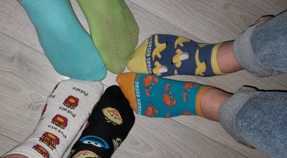 Kolorowe skarpety