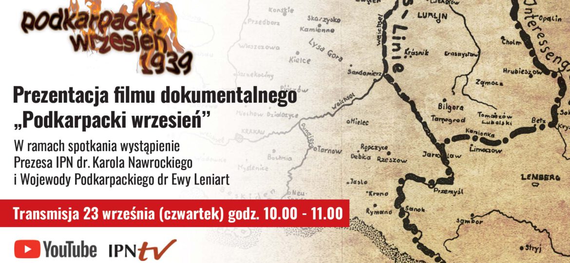 Podkarpacki wrzesień – transmisja live IPN