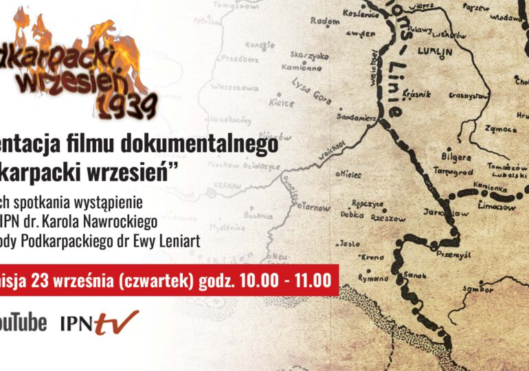 Podkarpacki wrzesień – transmisja live IPN