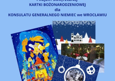 Kartka świąteczna dla Konsulatu Generalnego Niemiec
