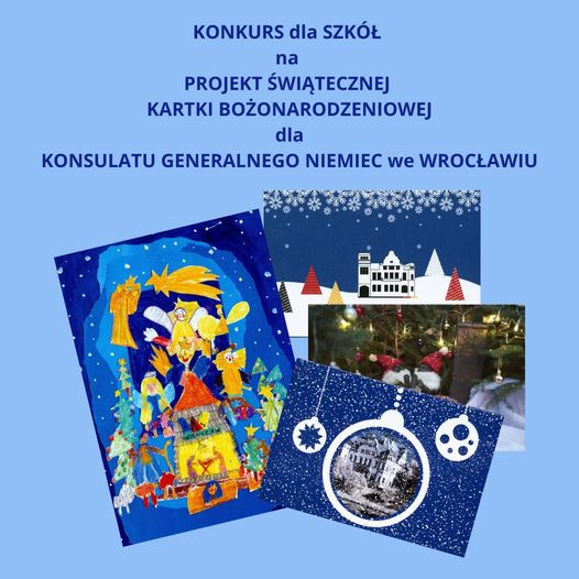 Kartka świąteczna dla Konsulatu Generalnego Niemiec