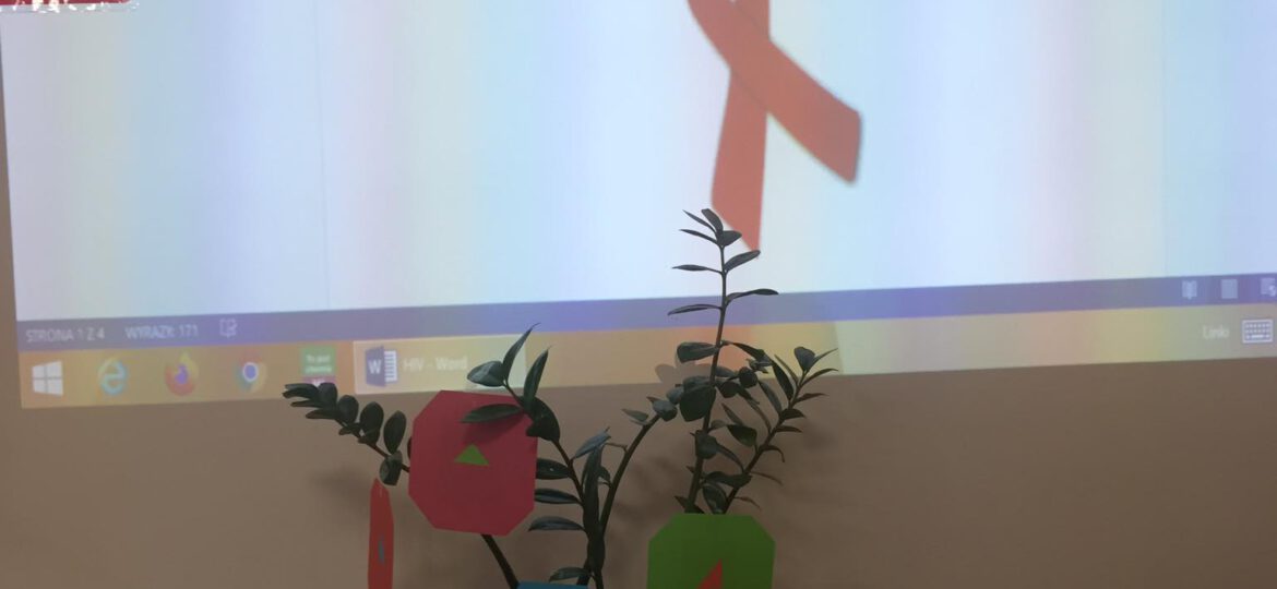Panel edukacyjny o HIV/AIDS
