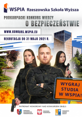 V Podkarpacki Konkurs Wiedzy o Bezpieczeństwie- wyniki I etap