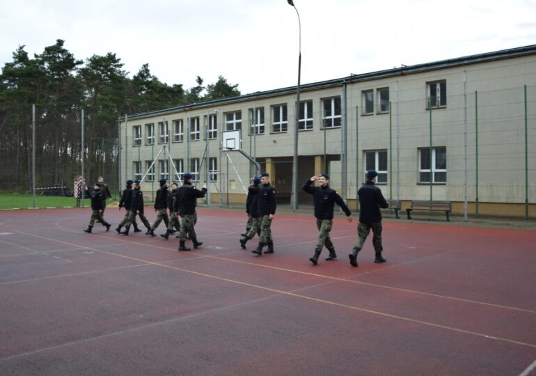 Obóz szkoleniowy klas mundurowych - dzień 1