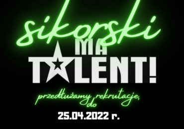 PRZEDŁUŻAMY REKRUTACJĘ!!!