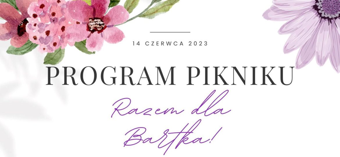 „SIKORSKI CHARYTATYWNIE. RAZEM DLA BARTKA.”