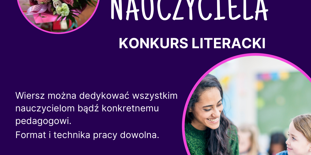 konkurs literacki "Oda do Nauczyciela