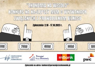 Konkurs "Ekonomia na wesoło"