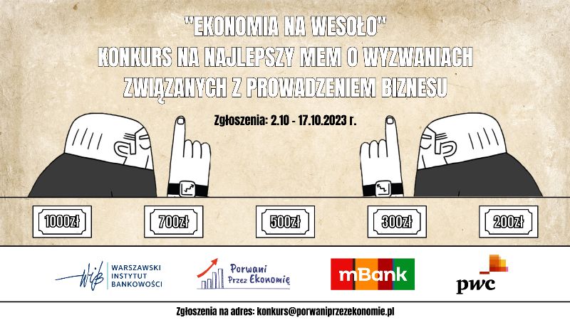 Konkurs "Ekonomia na wesoło"