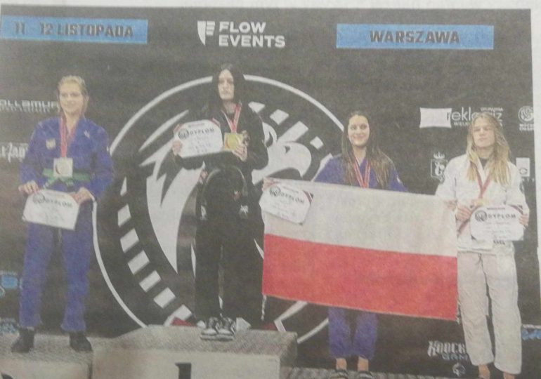 Mistrzostwa Polski w Ju Jitsu - Emilia Naslyan