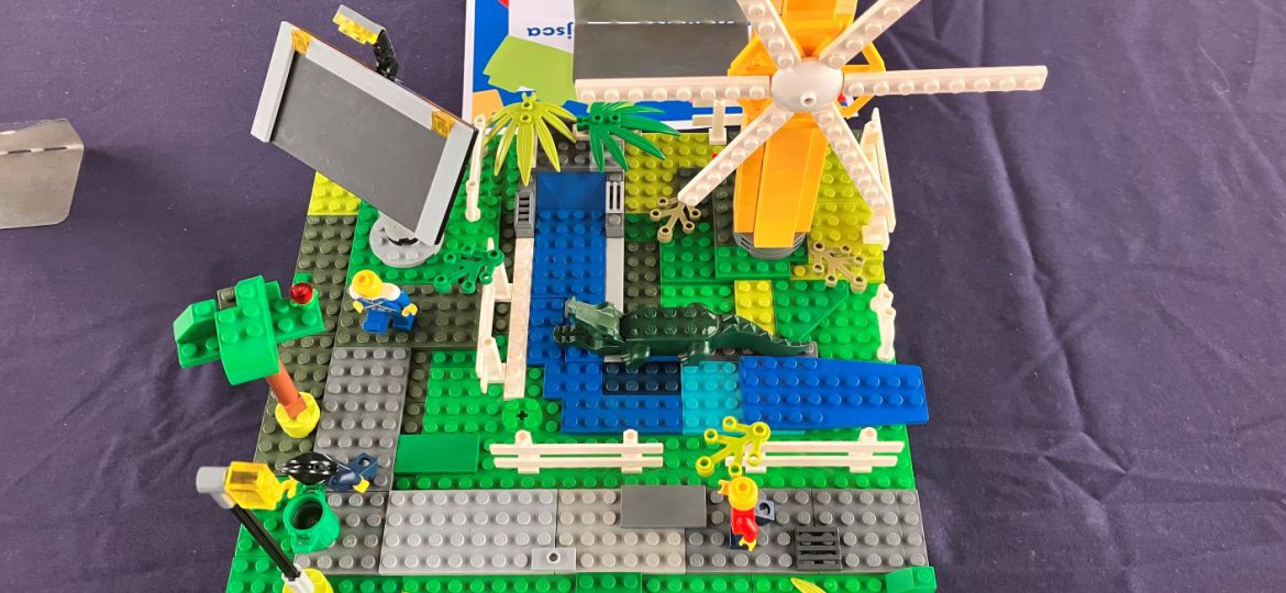 Obiekt OZE z klocków LEGO dla Stalowej Woli