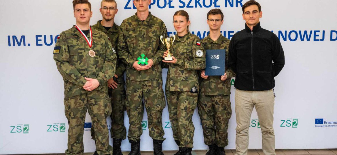 III miejsce na zawodach strzeleckich w Nowej Dębie