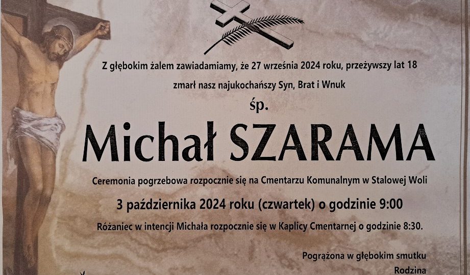 Śp. Michał Szarama