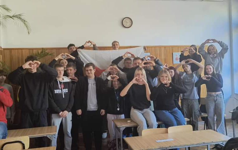 Lekcja historii w ramach projektu BohaterON
