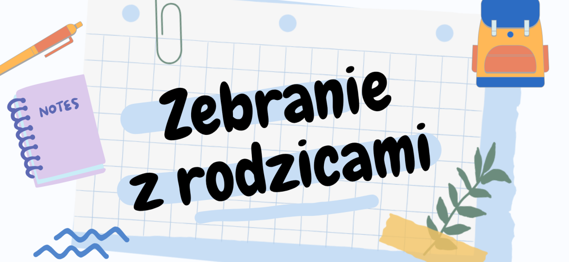 Śródroczne zebranie z rodzicami