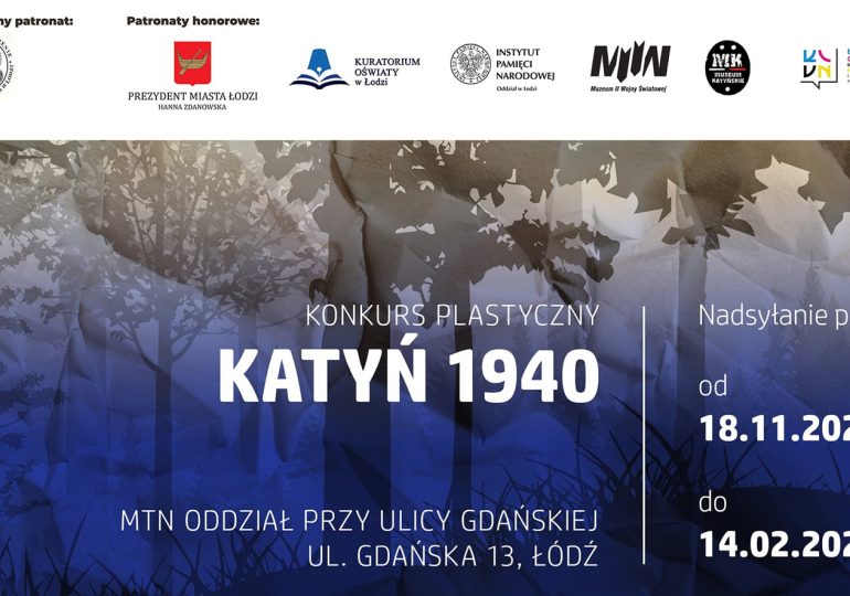 Konkurs plastyczny "Katyń 1940"