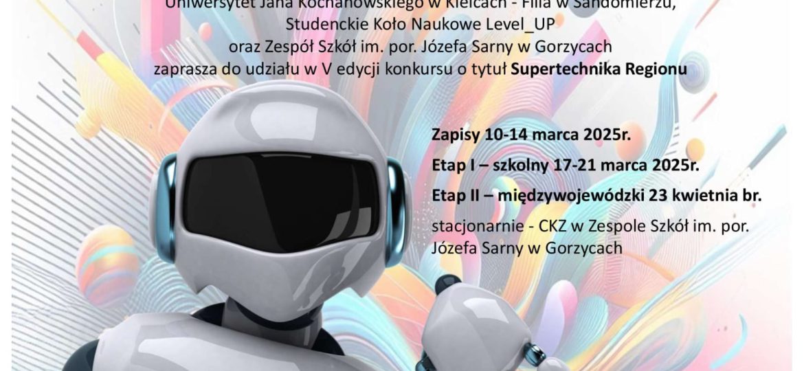 Supertechnik Regionu - wyniki etapu szkolnego