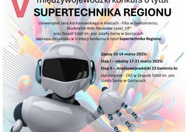 Supertechnik Regionu - wyniki etapu szkolnego