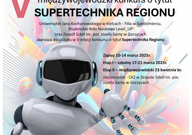 Supertechnik Regionu - wyniki etapu szkolnego