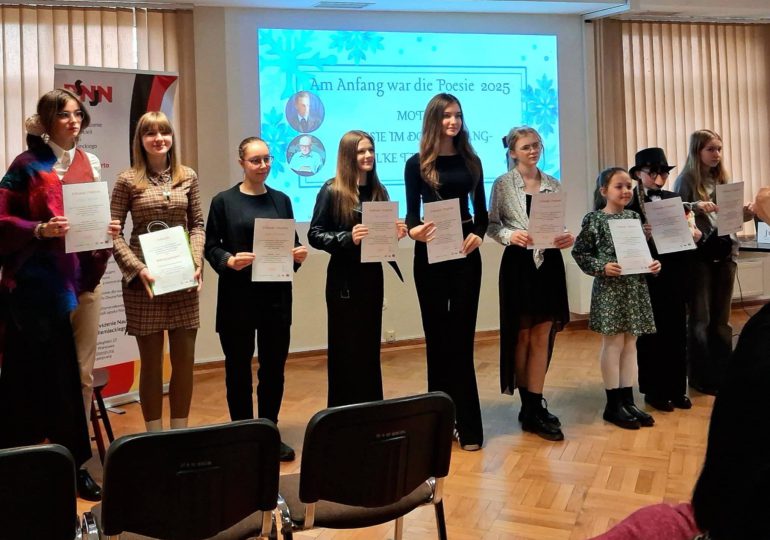 Konkurs recytatorski "Poesie im Doppelklang. Rilke trifft Jandl"