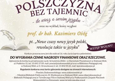 „Polszczyzna bez tajemnic – ile wiesz o swoim języku”