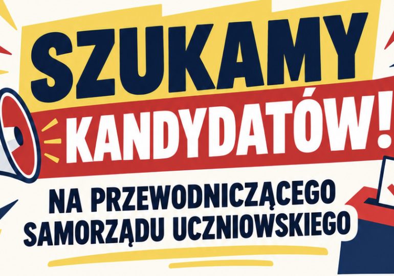 Wybory do Samorządu Uczniowskiego