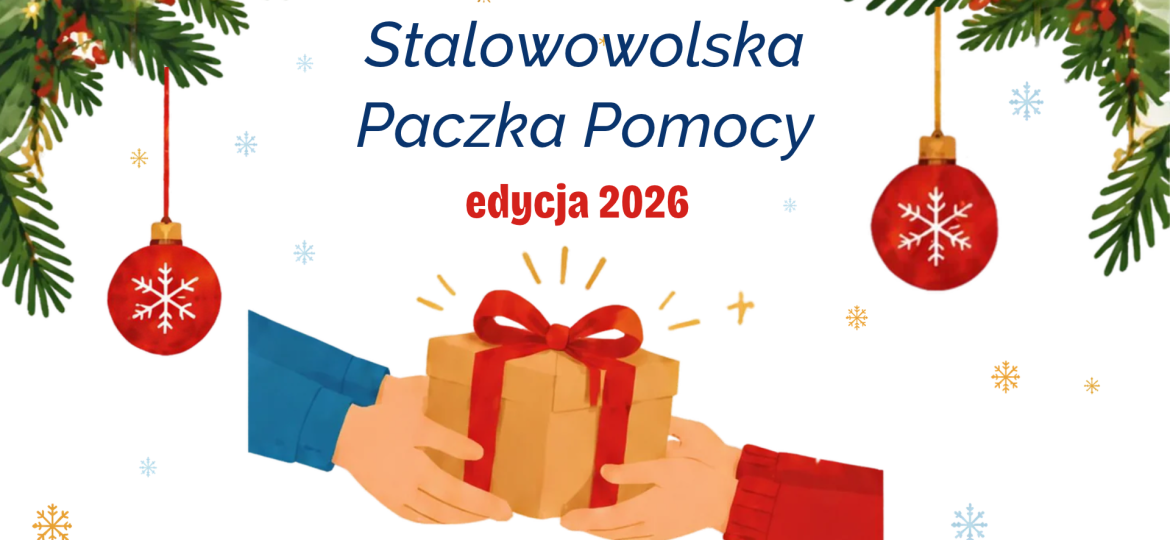 Nasza szkoła po raz kolejny włącza się w akcję „Stalowowolska Paczka Pomocy” – Edycja 2026!